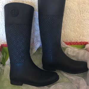 NWT/NBW Tory Burch rain boots